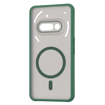 Custodia MagSafe per Nothing Phone (3a), Techsuit, HaloFrost, Verde