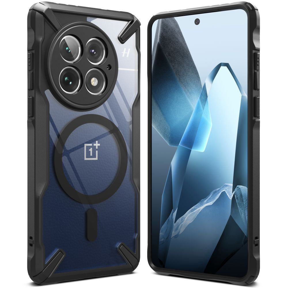 Custodia MagSafe per OnePlus 13, Ringke, Fusion X, Nera