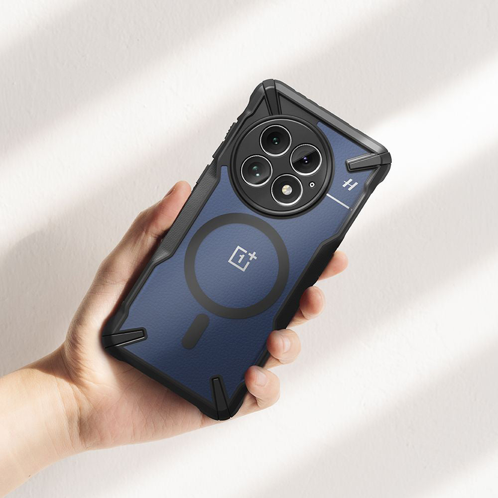 Custodia MagSafe per OnePlus 13, Ringke, Fusion X, Nera