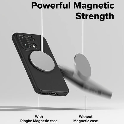 Custodia MagSafe per OnePlus 15, Ringke, Onyx, Nera