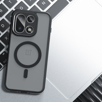 Custodia MagSafe per OnePlus 15, Techsuit, PureFrost, Nera Satinata