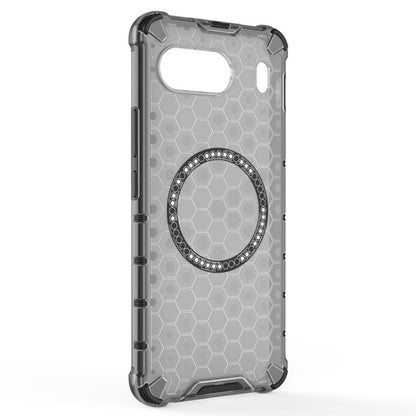 Custodia MagSafe per OnePlus Nord 4, Techsuit, HoneyComb Shield, Nera