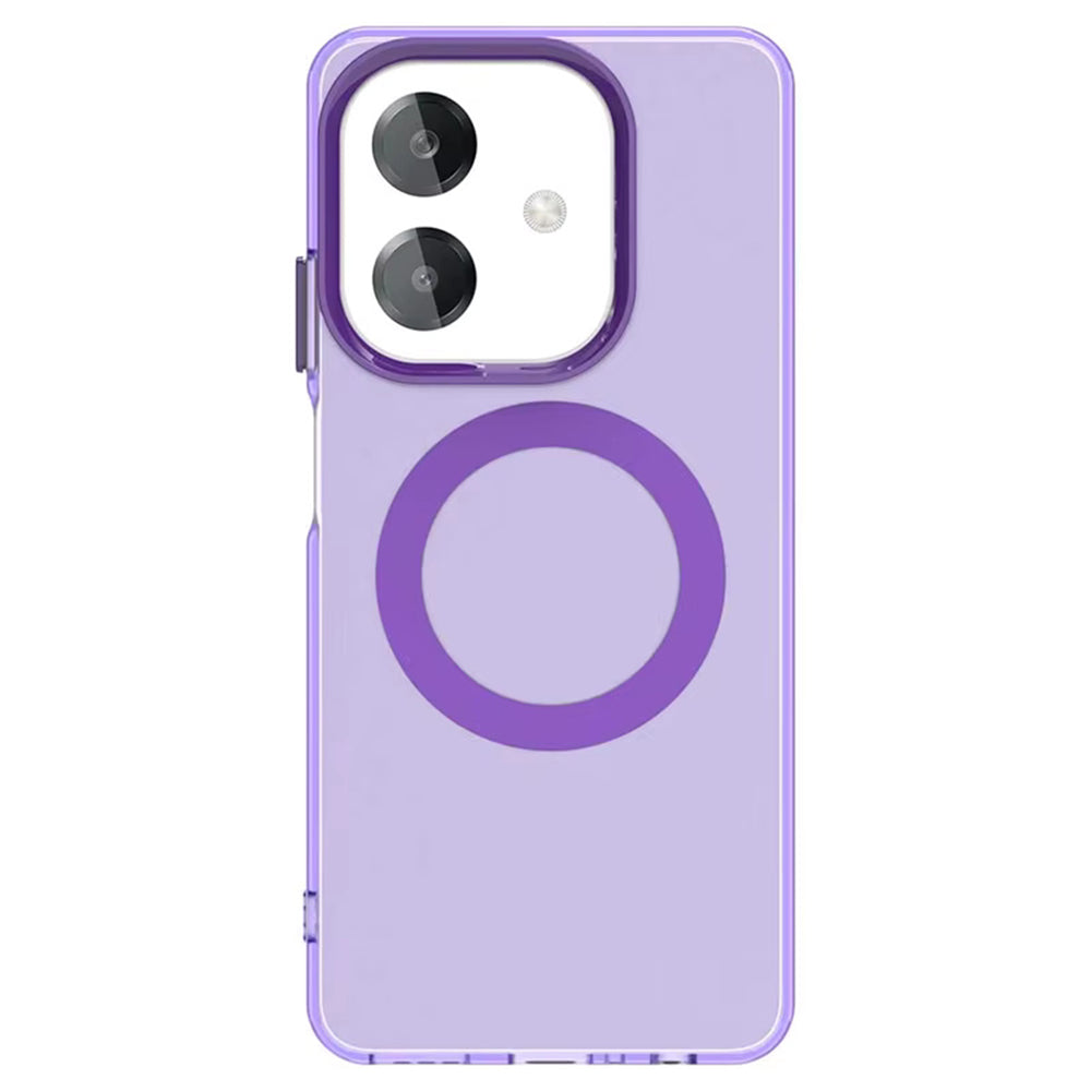 Custodia MagSafe per Oppo A3 4G / A3 5G, Techsuit, CandyCase, Viola