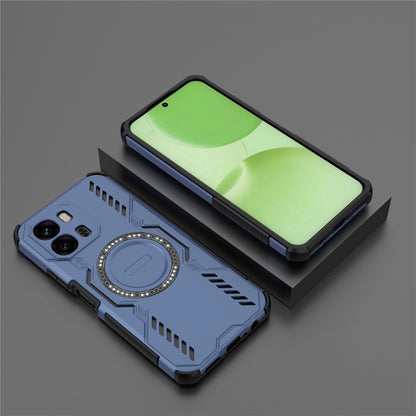 Custodia MagSafe per Oppo A6 4G, Techsuit, ArmorMag, Blu