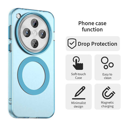Custodia MagSafe per Oppo Find X8 Pro, Techsuit, CandyCase, Blu
