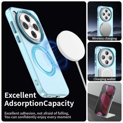 Custodia MagSafe per Oppo Find X8 Pro, Techsuit, CandyCase, Blu