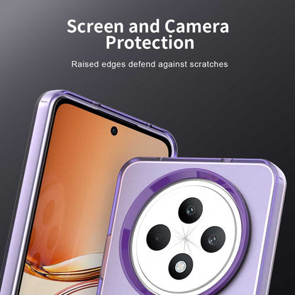 Custodia MagSafe per Oppo Reno12 FS 5G / Reno12 FS 4G / Reno12 F 4G / Reno12 F, Techsuit, CandyCase, Viola