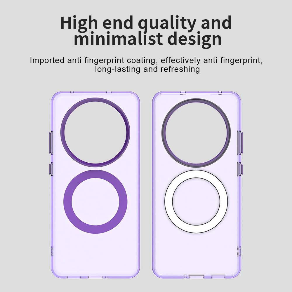 Custodia MagSafe per Oppo Reno12 FS 5G / Reno12 FS 4G / Reno12 F 4G / Reno12 F, Techsuit, CandyCase, Viola