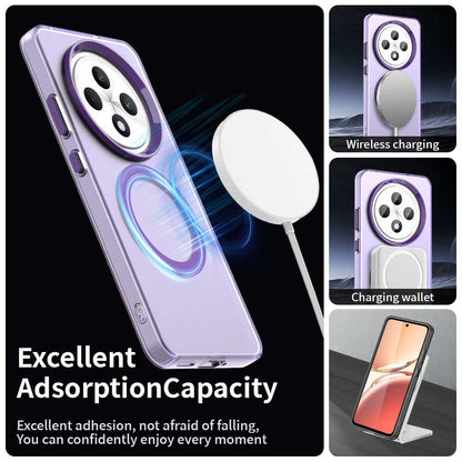 Custodia MagSafe per Oppo Reno12 FS 5G / Reno12 FS 4G / Reno12 F 4G / Reno12 F, Techsuit, CandyCase, Viola