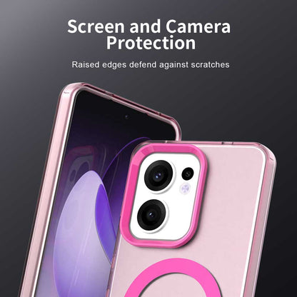Custodia MagSafe per Oppo Reno13 FS 5G / Reno13 F 4G / Reno13 F, Techsuit, CandyCase, Rosa