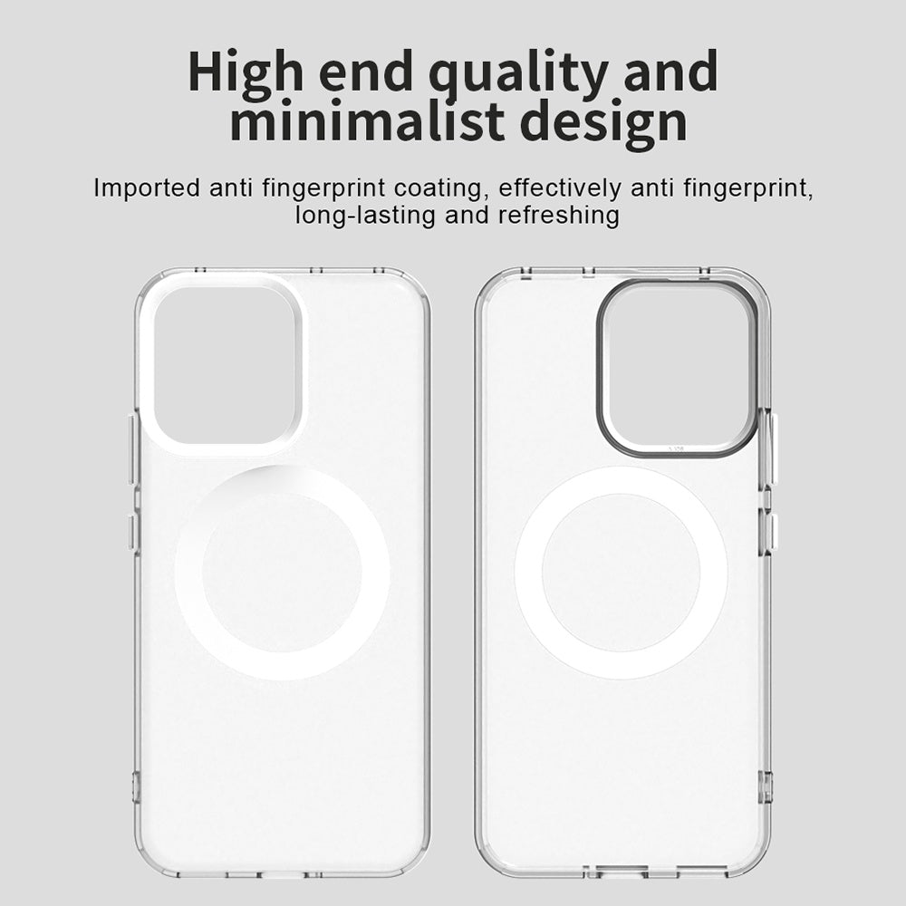 Custodia MagSafe per Oppo Reno14, Techsuit, CandyCase, Bianca