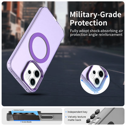 Custodia MagSafe per Oppo Reno14, Techsuit, CandyCase, Viola