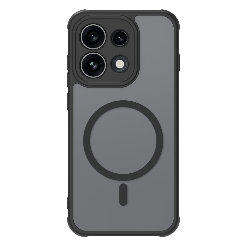 Custodia MagSafe per Oppo Reno16 F / Reno16 FS, Techsuit, HaloFrost II, Nera