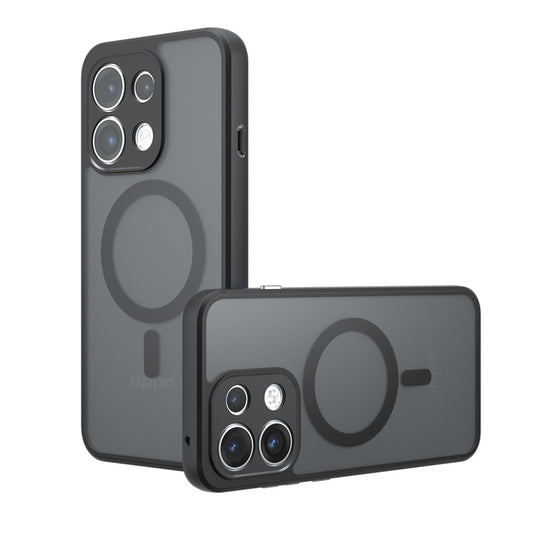 Custodia MagSafe per Oppo Reno16 F / Reno16 FS, Techsuit, PureFrost, Nero Satinato