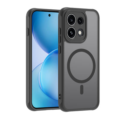 Custodia MagSafe per Oppo Reno16 Pro, Techsuit, HaloFrost II, Nera