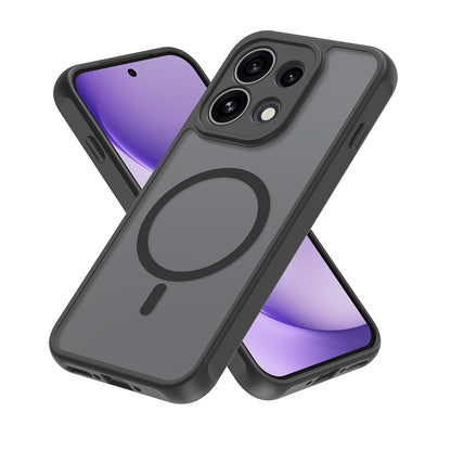 Custodia MagSafe per Oppo Reno16 Pro, Techsuit, HaloFrost II, Nera