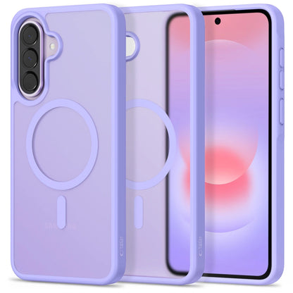 Custodia MagSafe per Samsung Galaxy A57 5G, Tech-Protect, Magmat, Viola Opaco