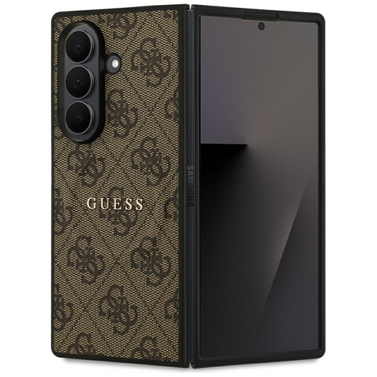 Custodia MagSafe per Samsung Galaxy Z Fold7 F966, Guess, 4G Classic, Marrone, Ricondizionata