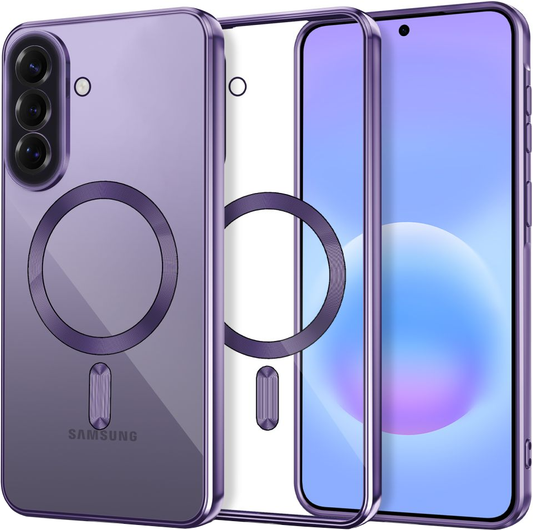 Custodia MagSafe per Samsung Galaxy A37 5G, Tech-Protect, Magflex, Viola