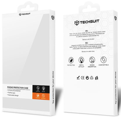 Custodia MagSafe per Samsung Galaxy Z Fold7 F966, Techsuit, PureFrost, Nera