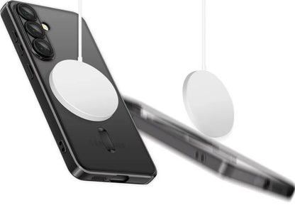 Custodia MagSafe per Samsung Galaxy S25 Edge S937, Tech-Protect, Magflex, Nera