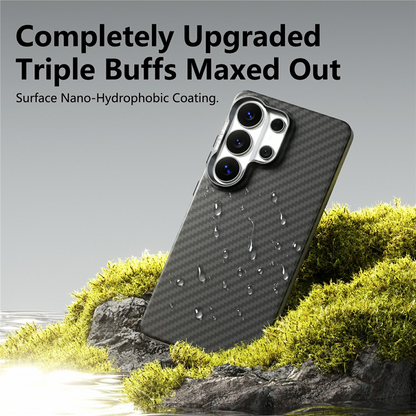 Custodia MagSafe per Samsung Galaxy S26 Ultra S948, Abeei, Carbonio, Nera
