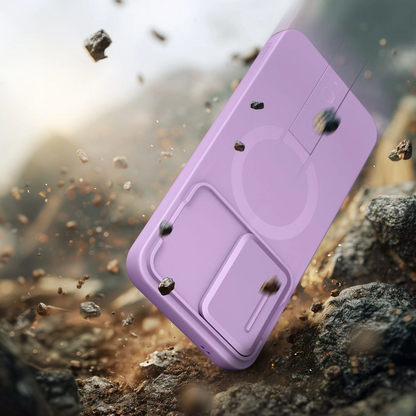 Custodia MagSafe per Samsung Galaxy A57 5G, Tech-Protect, Kevlar Aura, Viola