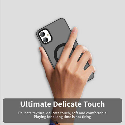 Custodia MagSafe per Samsung Galaxy A05 A055, Techsuit, CandyCase, Nera