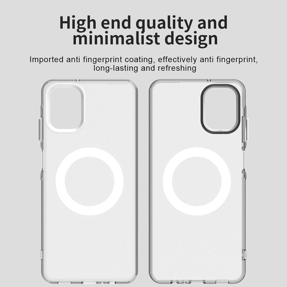 MagSafe Case for Samsung Galaxy A06 A065, Techsuit, CandyCase, White