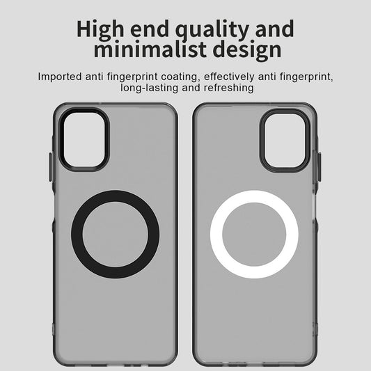 Custodia MagSafe per Samsung Galaxy A06 A065, Techsuit, CandyCase, Nera