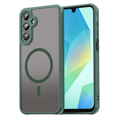 Custodia MagSafe per Samsung Galaxy A16 5G A166 / A16 4G A165, Techsuit, HaloFrost II, Verde
