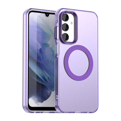 Custodia MagSafe per Samsung Galaxy A25 A256, Techsuit, CandyCase, Viola