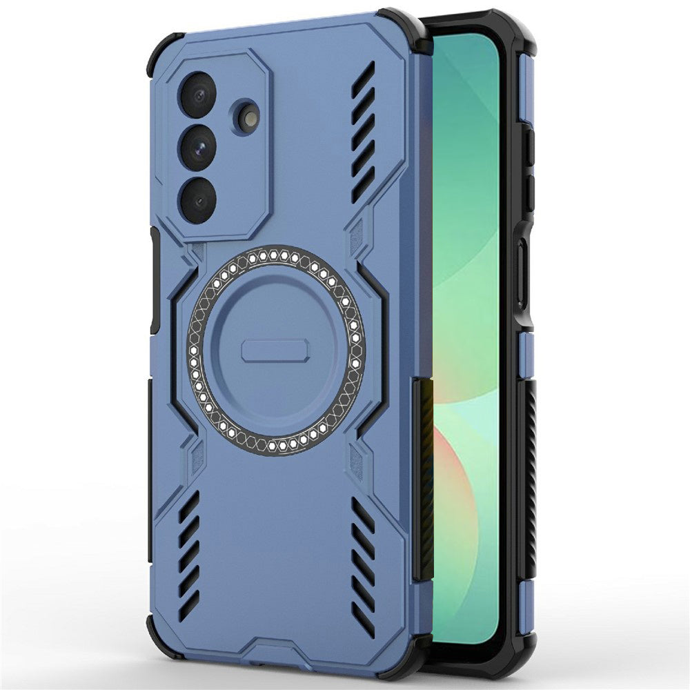 Custodia MagSafe per Samsung Galaxy A26 A266, Techsuit, ArmorMag, Blu