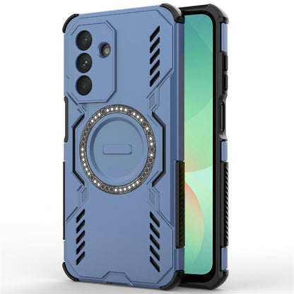 Custodia MagSafe per Samsung Galaxy A26 A266, Techsuit, ArmorMag, Blu