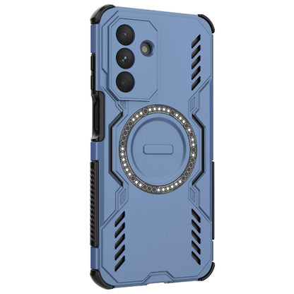 Custodia MagSafe per Samsung Galaxy A26 A266, Techsuit, ArmorMag, Blu