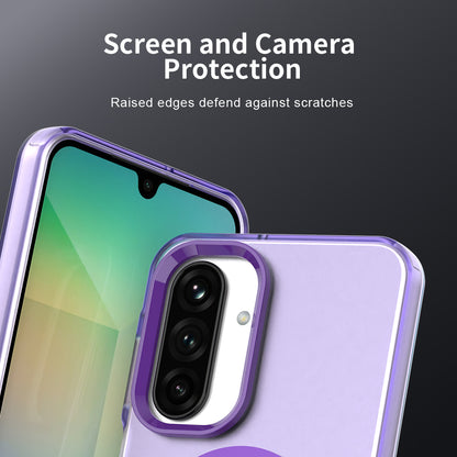 Custodia MagSafe per Samsung Galaxy A26 A266, Techsuit, CandyCase, Viola