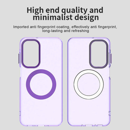 Custodia MagSafe per Samsung Galaxy A26 A266, Techsuit, CandyCase, Viola