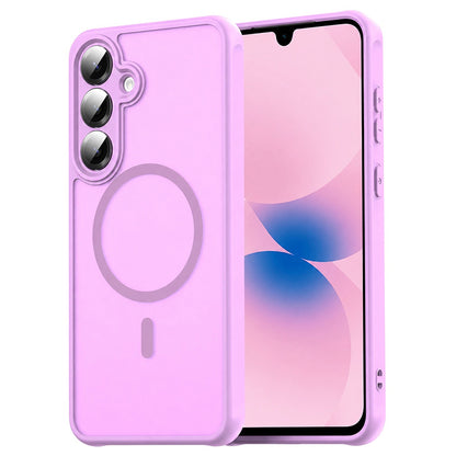 Custodia MagSafe per Samsung Galaxy A27 5G, Techsuit, HaloFrost II, Rosa
