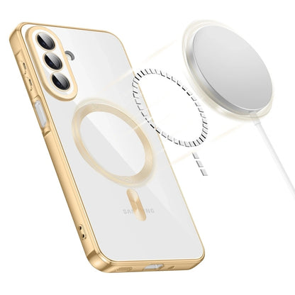 Custodia MagSafe per Samsung Galaxy A27 5G, Techsuit, Luxury Crystal, Blu Scuro