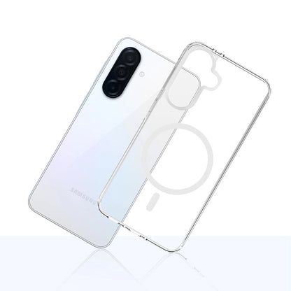 Custodia MagSafe per Samsung Galaxy A36 A366, 3MK, Armor MagCase, Trasparente