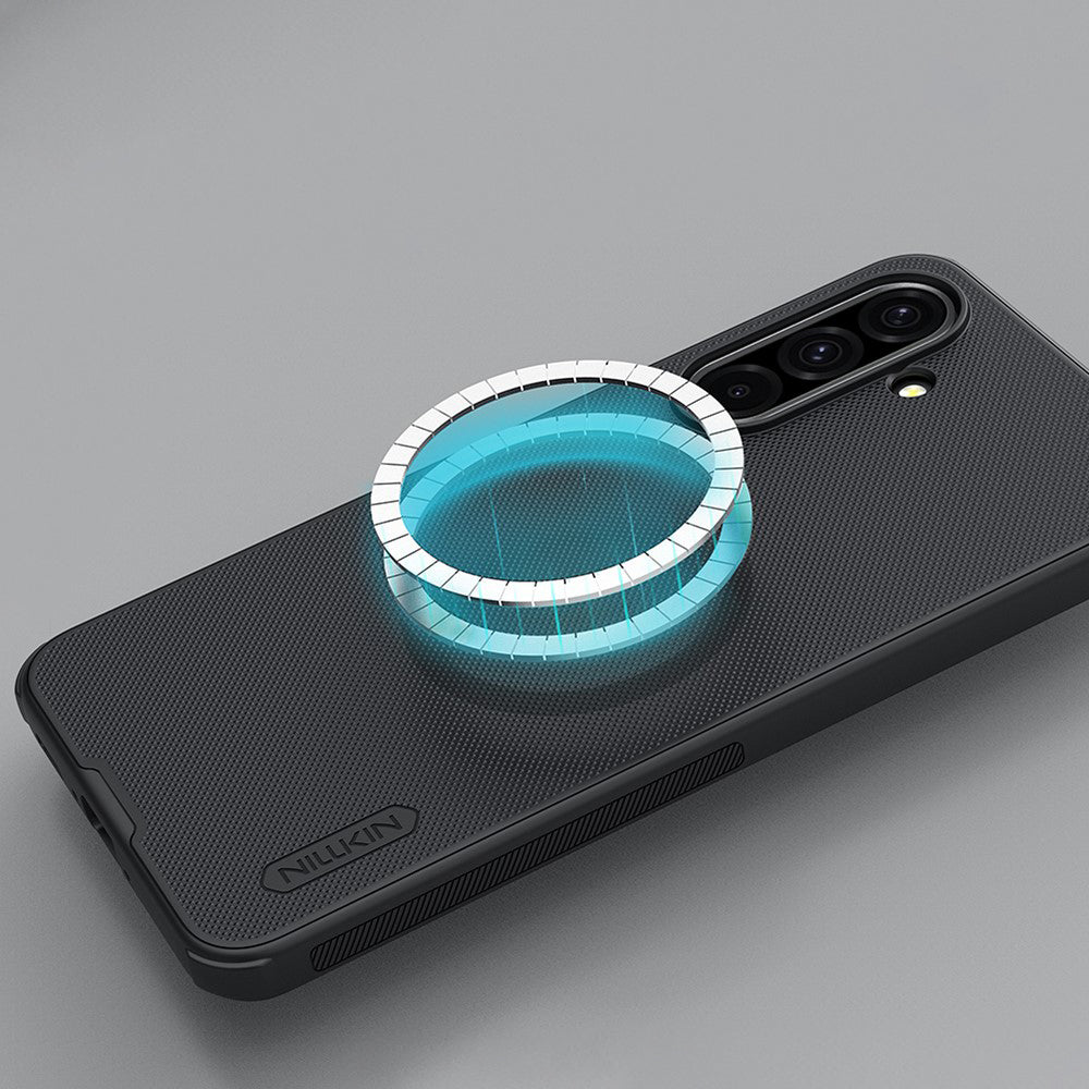 MagSafe Case for Samsung Galaxy A36 A366, Nillkin, Super Shield Pro, Matte Black