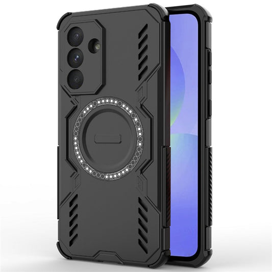 Custodia MagSafe per Samsung Galaxy A36 A366, Techsuit, ArmorMag, Nera