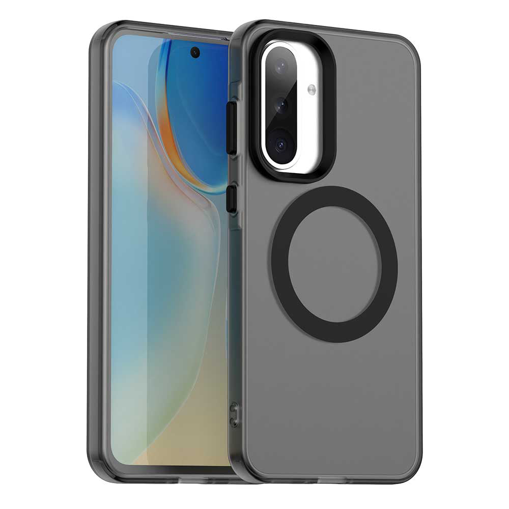 Custodia MagSafe per Samsung Galaxy A36 A366, Techsuit, CandyCase, Nera