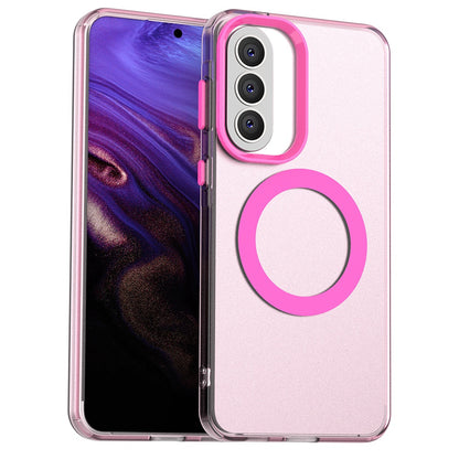 Custodia MagSafe per Samsung Galaxy A37 5G, Techsuit, CandyCase, Rosa