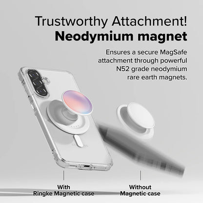 Custodia MagSafe per Samsung Galaxy A56 A566 / A36 A366, Ringke, Fusion, Trasparente