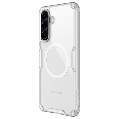Custodia MagSafe per Samsung Galaxy A56 A566, Nillkin, Nature Pro, Bianca