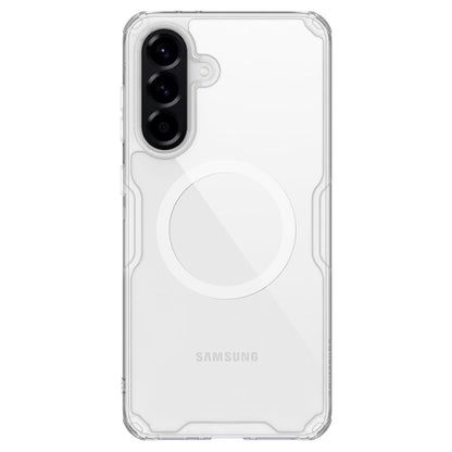 Custodia MagSafe per Samsung Galaxy A56 A566, Nillkin, Nature Pro, Bianca