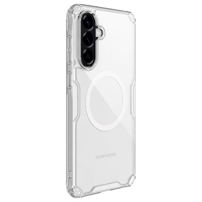 Custodia MagSafe per Samsung Galaxy A56 A566, Nillkin, Nature Pro, Bianca