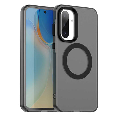 Custodia MagSafe per Samsung Galaxy A56 A566, Techsuit, CandyCase, Nera
