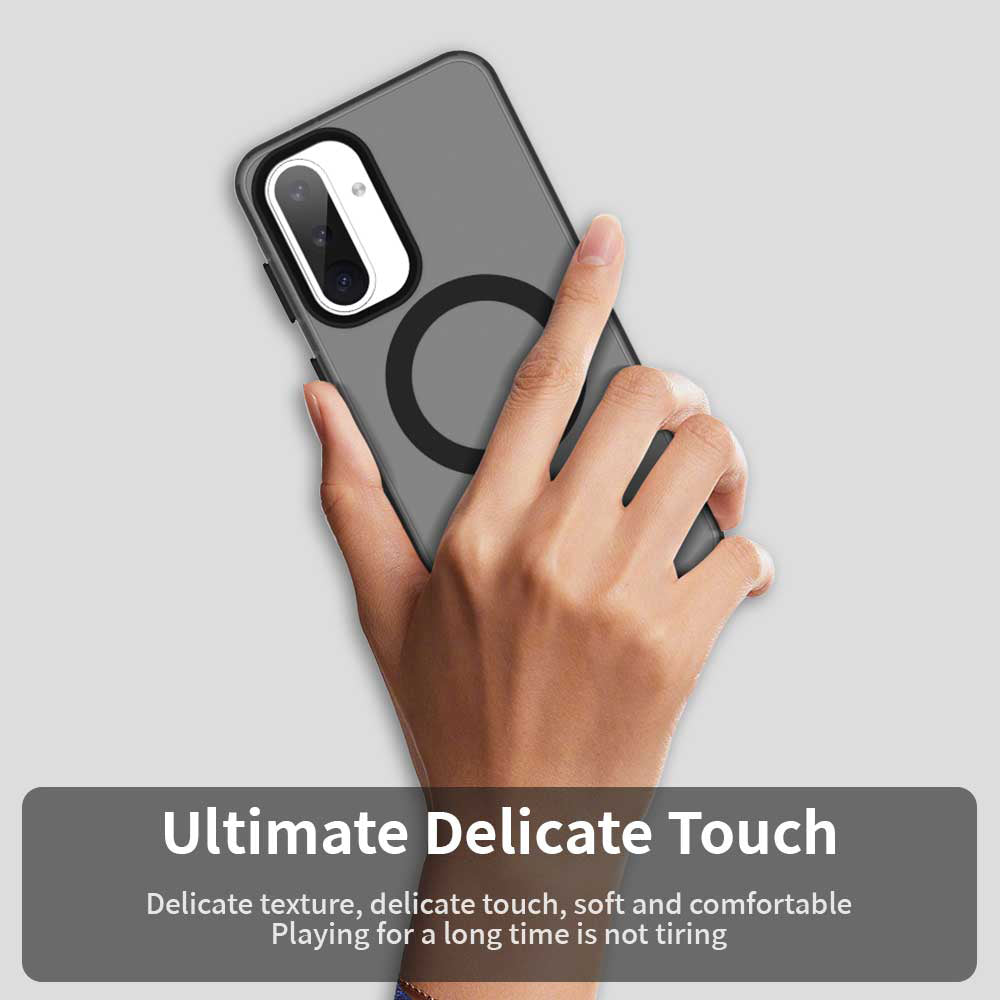 Custodia MagSafe per Samsung Galaxy A56 A566, Techsuit, CandyCase, Nera